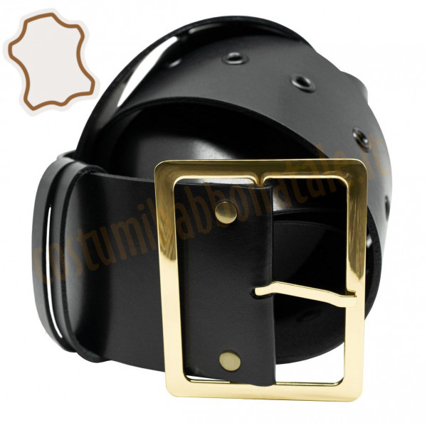 Cintura di Babbo Natale in vera pelle