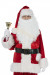 Costume da Babbo Natale Super Deluxe in velluto: completo di 13 elementi e 4 accessori