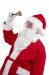 Costume di Babbo Natale con cappotto in pile: completo da 12 elementi e 4 accessori