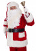 Costume da Babbo Natale Super Deluxe in pile: completo composto da 13 elementi e 4 accessori