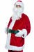 Costume da Babbo Natale in velluto: completo di 13 elementi e 4 accessori