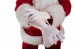 Costume da Babbo Natale Super Deluxe in pile: completo composto da 13 elementi e 4 accessori