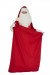 Costume da Babbo Natale Super Deluxe in velluto: completo di 13 elementi e 4 accessori