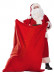 Costume da Babbo Natale Super Deluxe in pile: completo composto da 13 elementi e 4 accessori