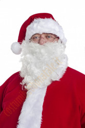 Barba di Babbo Natale (25 cm)
