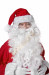 Costume da Babbo Natale Super Deluxe in pile: completo composto da 13 elementi e 4 accessori