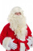 Barba di Babbo Natale lunga con parrucca (40 cm) - color crema