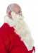 Barba di Babbo Natale lunga con parrucca (40 cm) - color crema