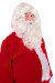 Barba elegante di Babbo Natale con parrucca (35 cm)