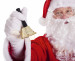 Campana di Babbo Natale in acciaio