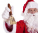 Campana di Babbo Natale in ottone