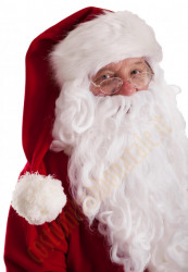 Capello di babbo Natale in velluto Super Deluxe