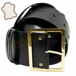 Cintura di Babbo Natale in vera pelle