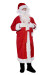 Costume di Babbo Natale con cappotto in pile: completo da 2 elementi