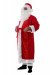 Costume di Babbo Natale con cappotto in pile: completo da 6 elementi