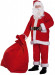 Costume da Babbo Natale in pile: completo da 11 elementi