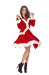 Costume da Babbo Natale donna - modello Jingle