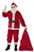 Costume da Babbo Natale in peluche spesso - 11 elementi