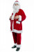 Costume da Babbo Natale in velluto: completo da 6 elementi