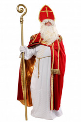 Costume da San Nicola vescovo (personaggio all'origine di Babbo Natale) - modello Deluxe