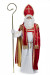 Pastorale di Babbo Natale in metallo