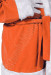 Costume di Babbo Natale arancione: giacca, pantaloni e cappello