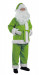 Costume di Babbo Natale avocado: giacca, pantaloni e cappello