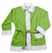 Costume di Babbo Natale avocado: giacca, pantaloni e cappello
