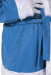 Costume di Babbo Natale blu chiaro: giacca, pantaloni e cappello