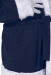 Costume di Babbo Natale blu scuro: giacca, pantaloni e cappello