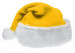 Costume di Babbo Natale giallo scuro: giacca, pantaloni e cappello