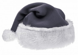 Cappello di Babbo Natale in colore grigio