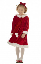 Costume da Babbo Natale per bambina