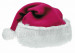 Costume di Babbo Natale rosa scuro: giacca, pantaloni e cappello