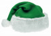 Costume di Babbo Natale verde: giacca, pantaloni e cappello