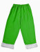 Costume di Babbo Natale verde chiaro: giacca, pantaloni e cappello