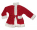 Costume da Babbo Natale Deluxe in pile: completo da 9 elementi