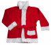 Costume da Babbo Natale in pile: completo da 9 elementi