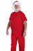 Costume da Babbo Natale in velluto: completo di 13 elementi e 4 accessori