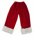 Costume da Babbo Natale Super Deluxe in pile: completo composto da 13 elementi e 4 accessori