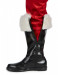 Costume da Babbo Natale Super Deluxe in velluto: completo di 13 elementi e 4 accessori